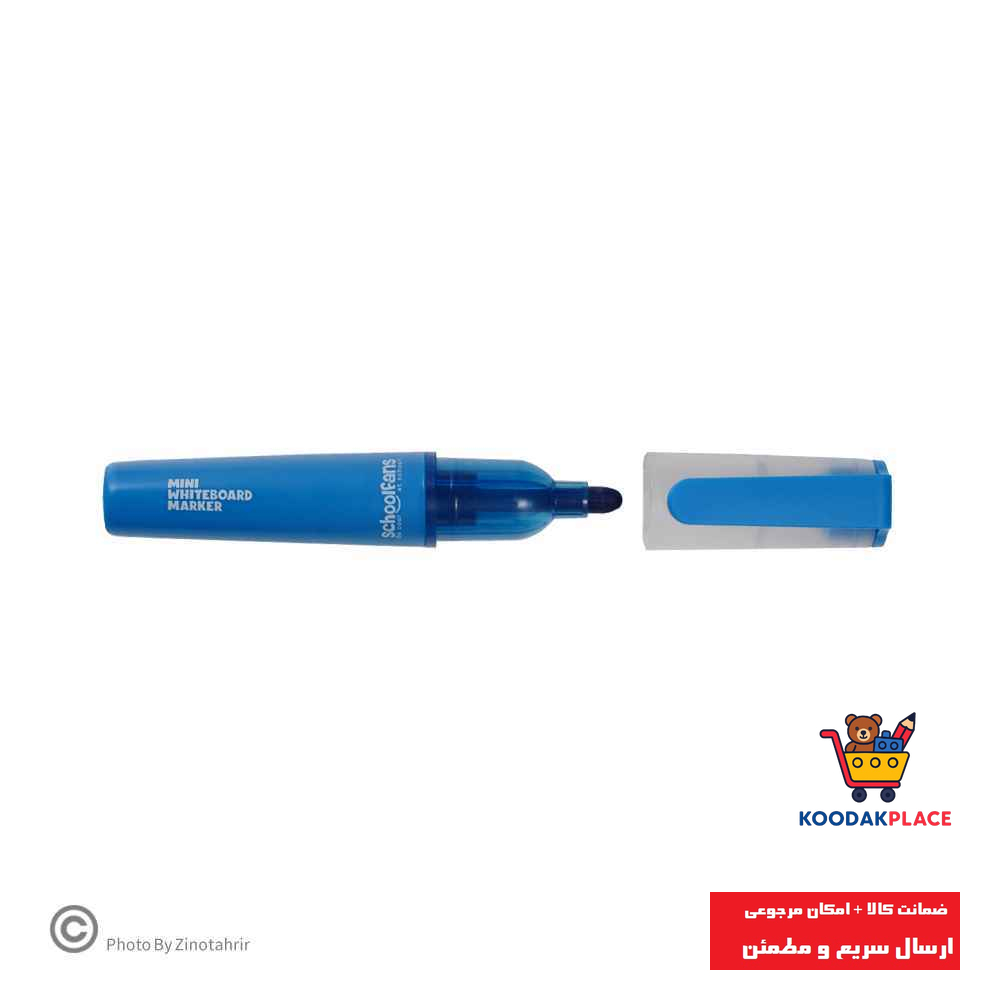 ماژیک وایت برد مینی گرد آبی  اسکول فنز کد922207-1