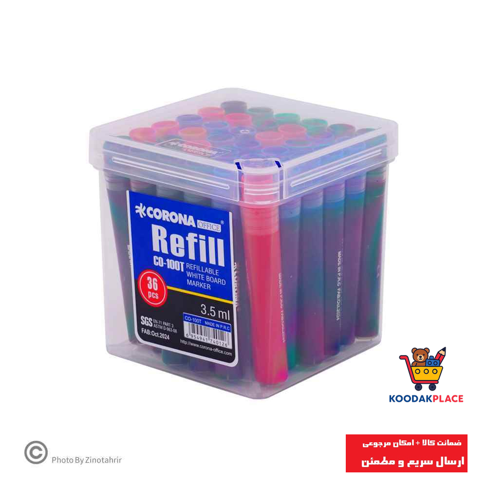 یدک ماژیک وایت برد شارژی کرونا