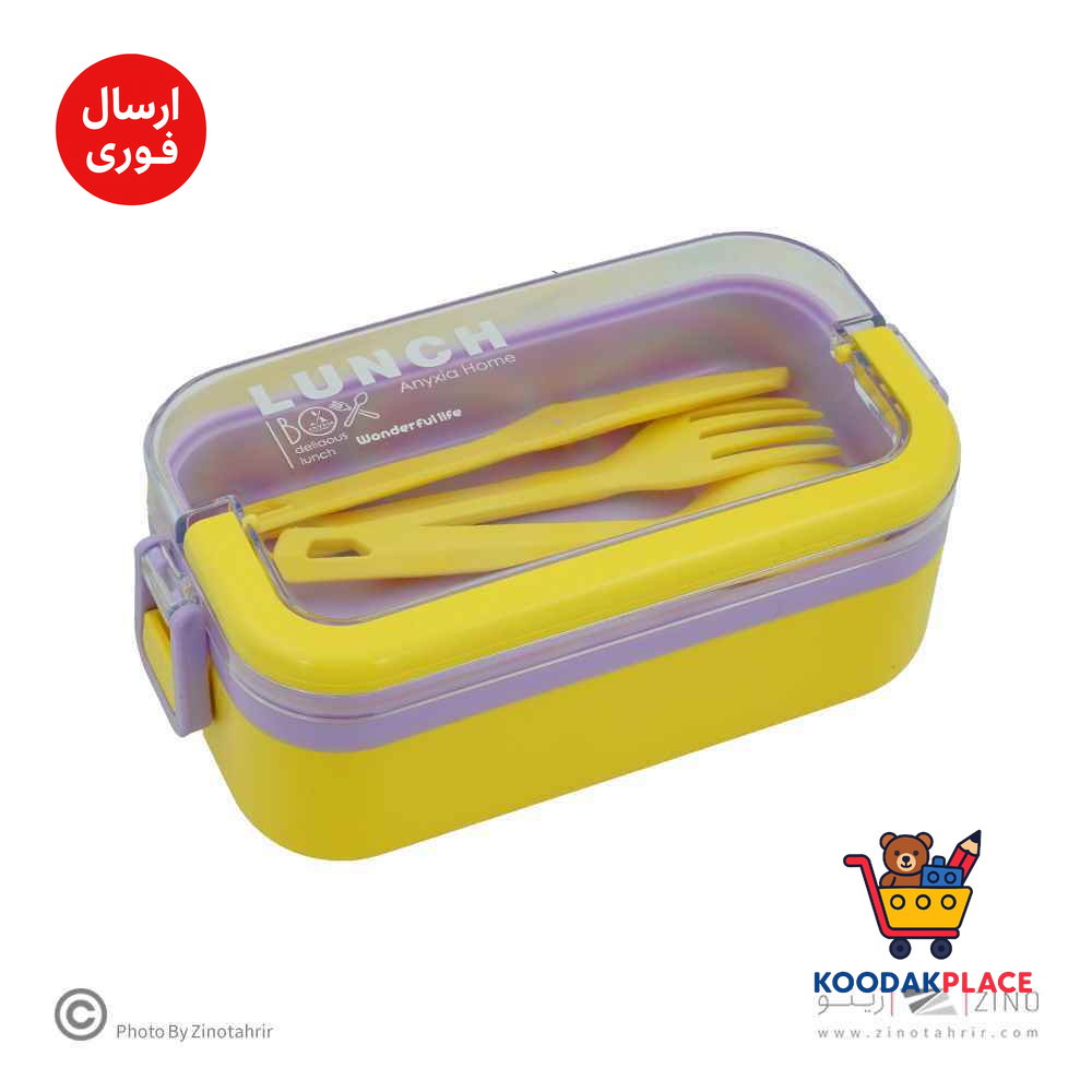 ظرف غذا تک طبقه مستطیل آنکسیا کد102