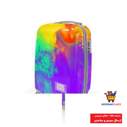 چمدان چرخ دار پلی کربنات کابین سایز34*24*24یایگان کد16536