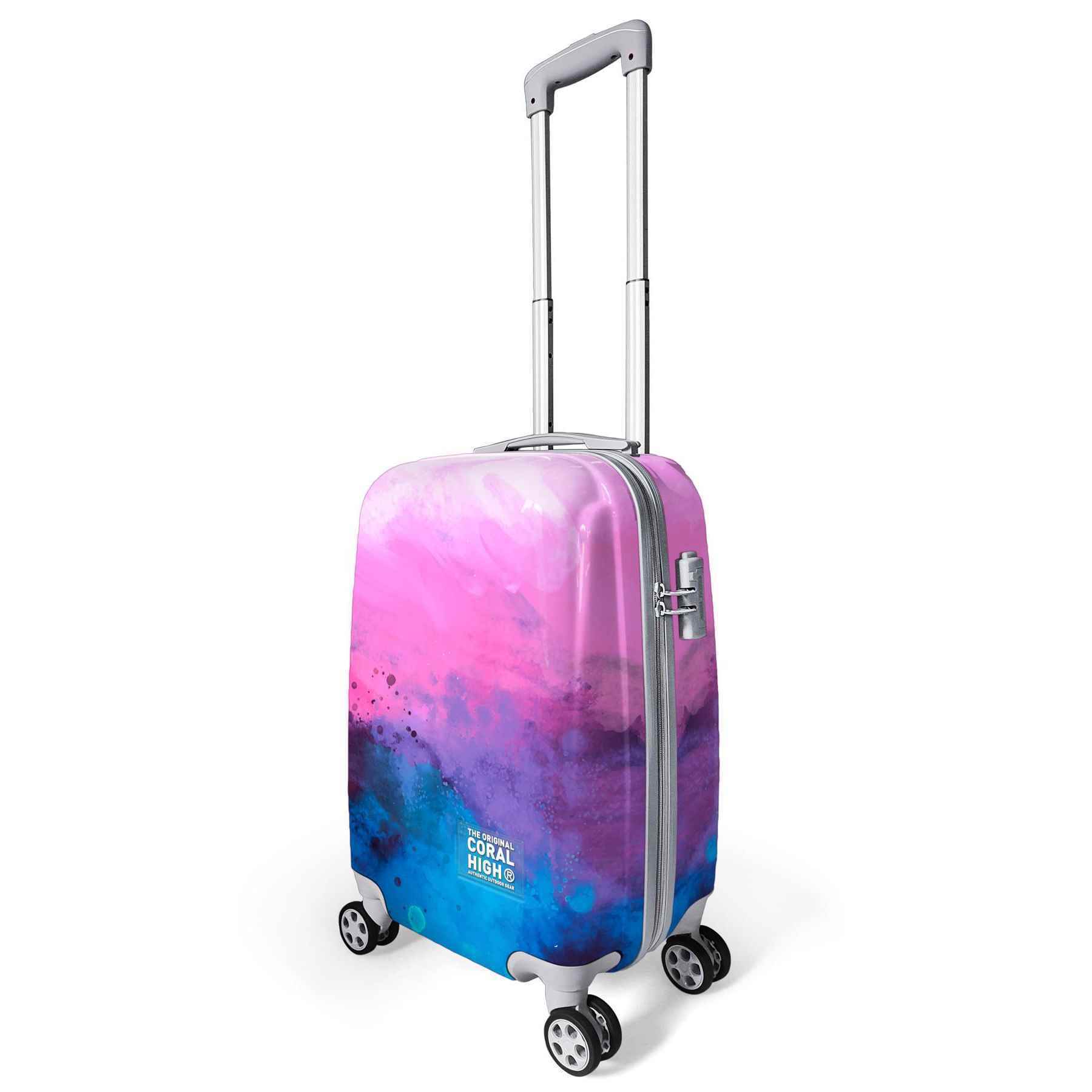 چمدان چرخ دار پلی کربنات کابین سایز34*24*24یایگان کد16530