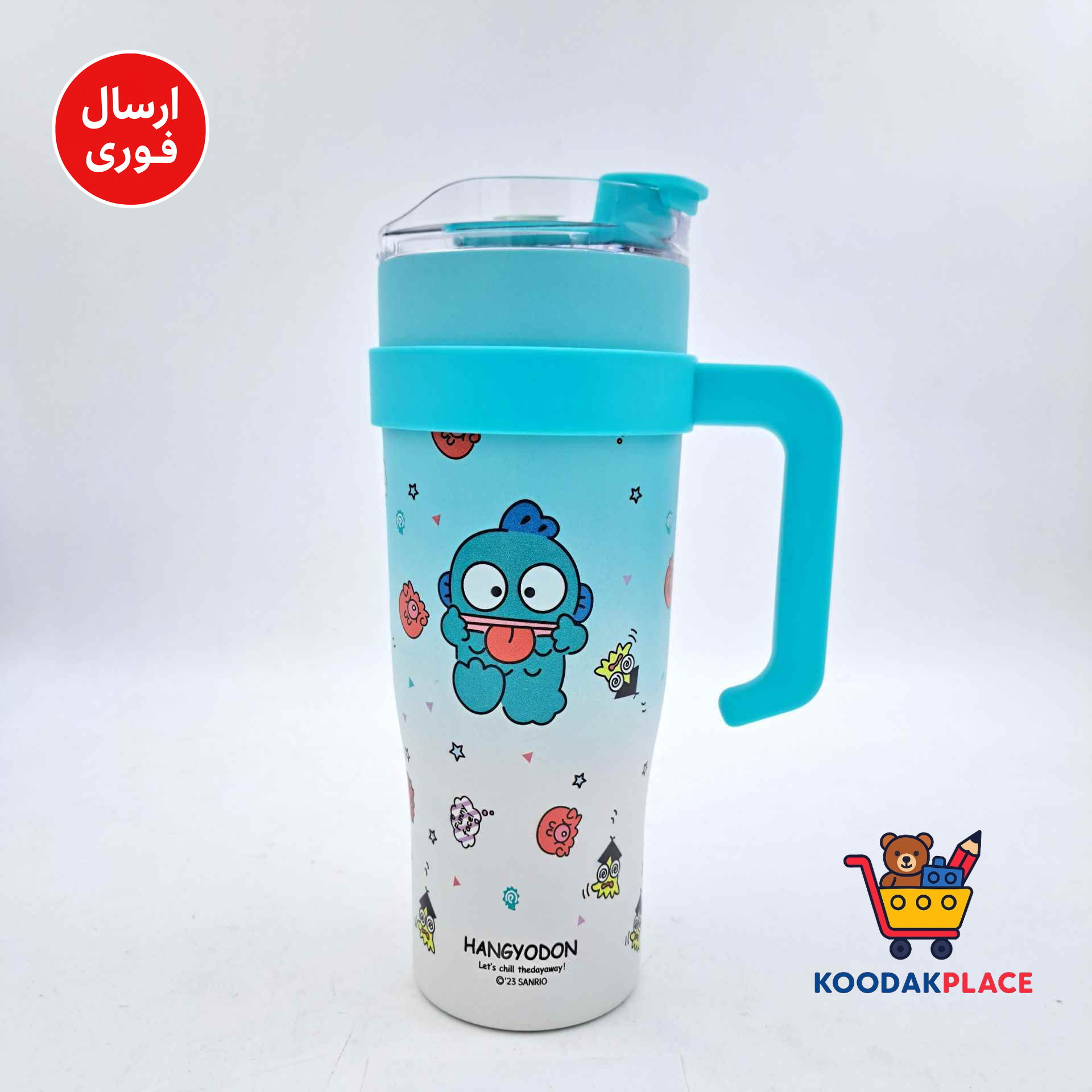 فلاسک فانتزی بزرگ (باملر استیل304) طرح پارچ کد3064